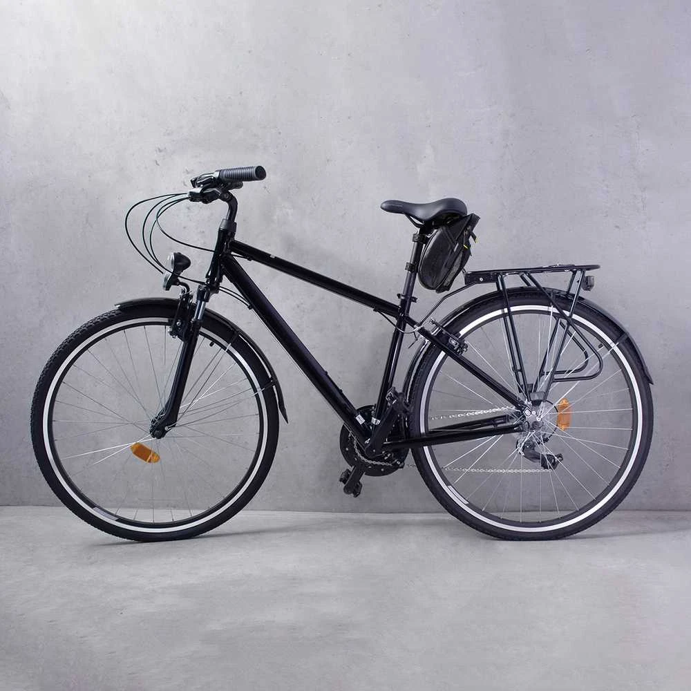 Wozinsky bike saddle bag 1.5 l juodos spalvos (WBB20BK)