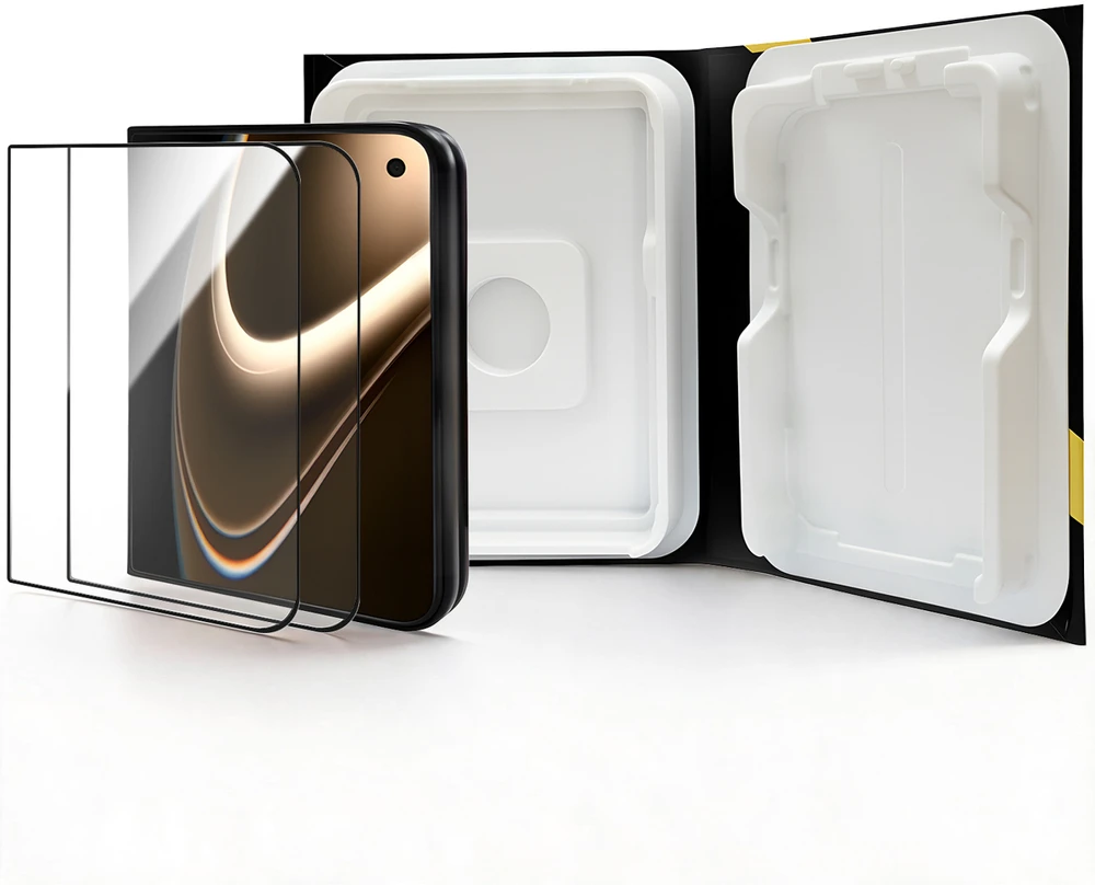 Wozinsky EasyFit permatomas grūdintas stiklas iPhone Duo – 2 vnt.