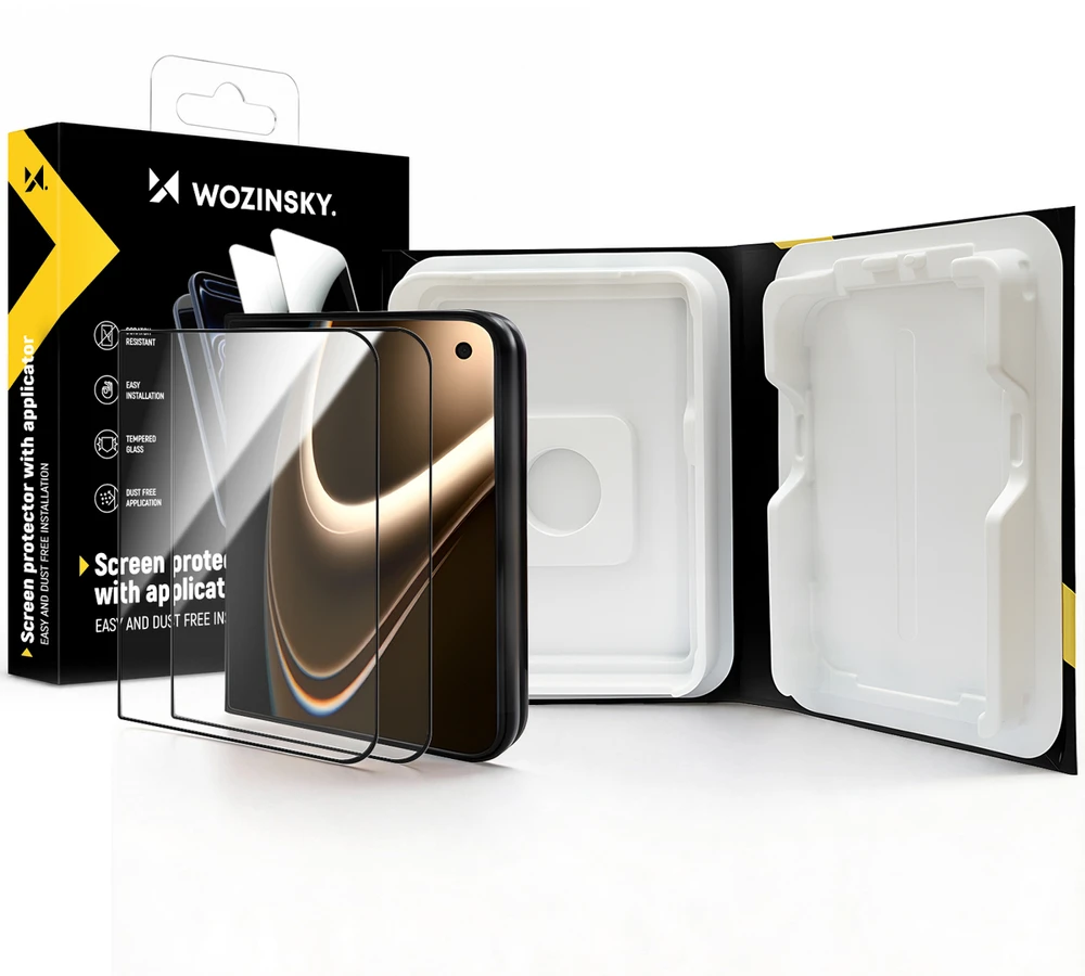 Wozinsky EasyFit Clear Glass Tempered Glass for iPhone Duo - 2 pcs.