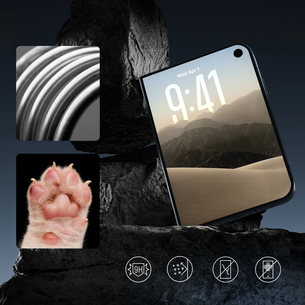 Wozinsky EasyFit permatomas grūdintas stiklas iPhone Duo – 2 vnt.