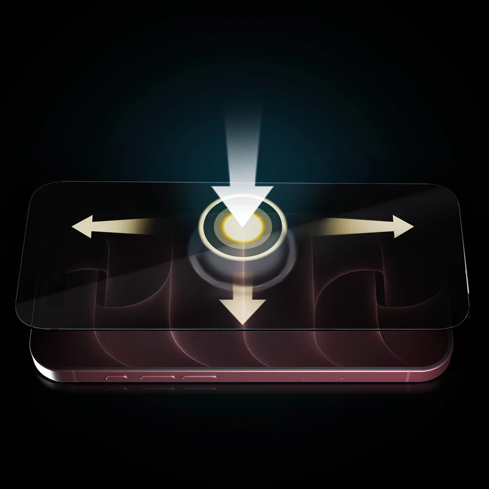 Wozinsky EasyFit Privacy Glass ekrano apsauga iPhone 18 Pro Max – 2 vnt.
