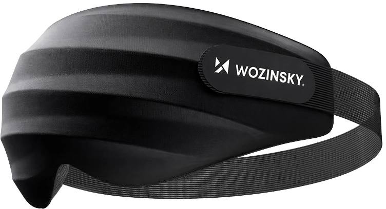 Wozinsky MSS-10 eyeshade sleeping mask - juodas