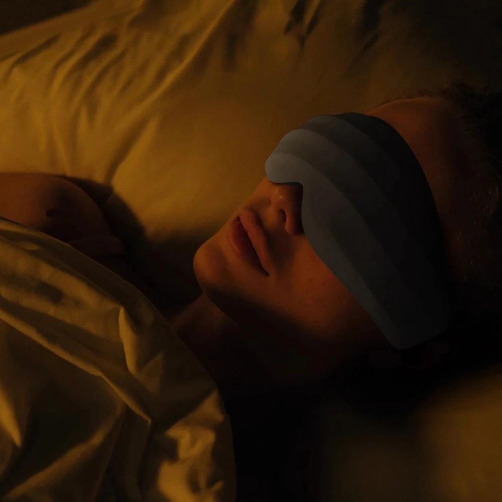 Wozinsky MSS-10 eyeshade sleeping mask - juodas