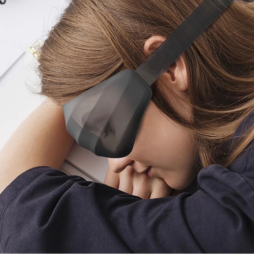 Wozinsky MSS-10 eyeshade sleeping mask - juodas