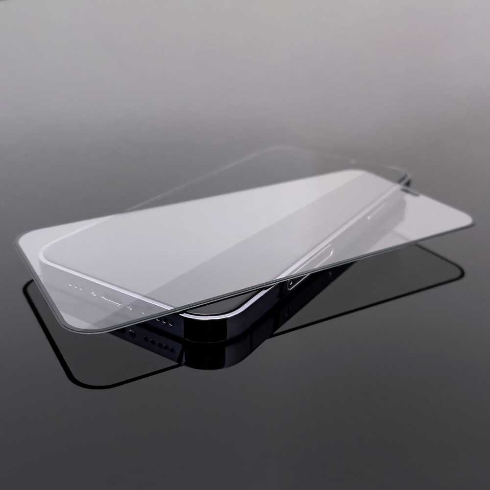 Wozinsky Set of 2x Super Durable Full Glue Apsauginis stiklas Visas ekranas su rėmeliu dėklas Apple iPhone 14 Pro Juodas