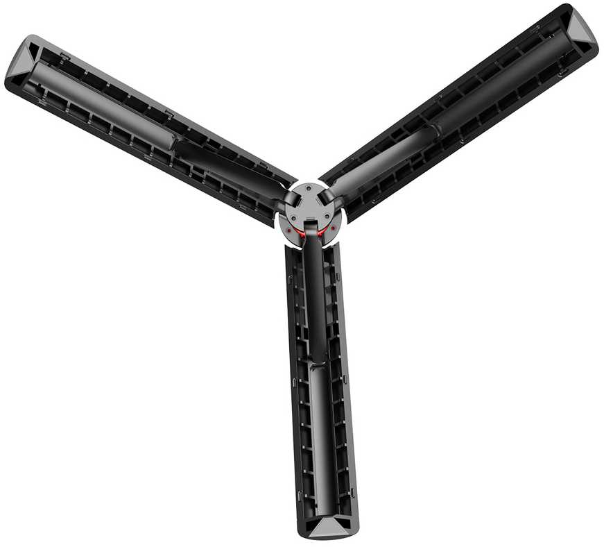 Selfie stick WC1Y3S teleskopowy tripod 1.3m su laikikliu na telefon - juoda