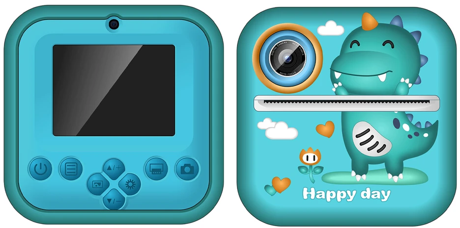 Wozinsky WDT-04 Thermal Spausdintuvas Camera for Kids - Žalias