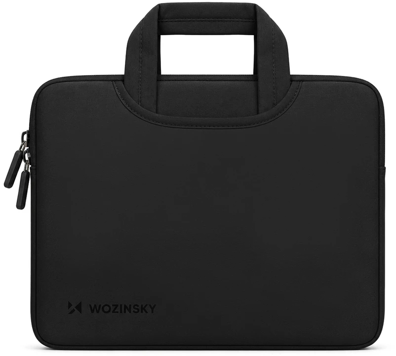 Wozinsky WNT-11B 10-11" Nešiojamas kompiuteris Bag with Retractable Neoprene Handle - Juodas