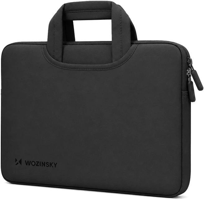 Wozinsky WNT-11B 10-11" Nešiojamas kompiuteris Bag with Retractable Neoprene Handle - Juodas