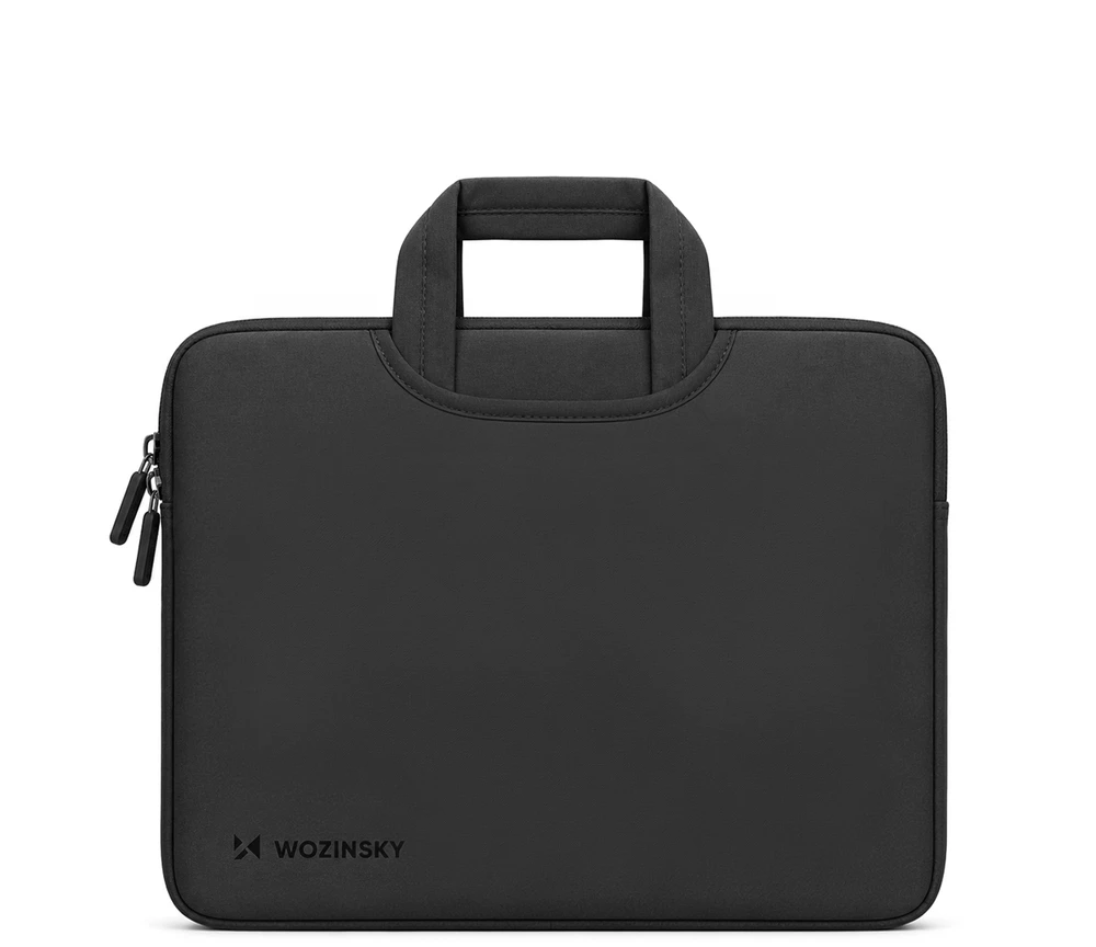 Wozinsky WNT-13B 13-14" Nešiojamas kompiuteris Bag with Retractable Neoprene Handle - Juodas
