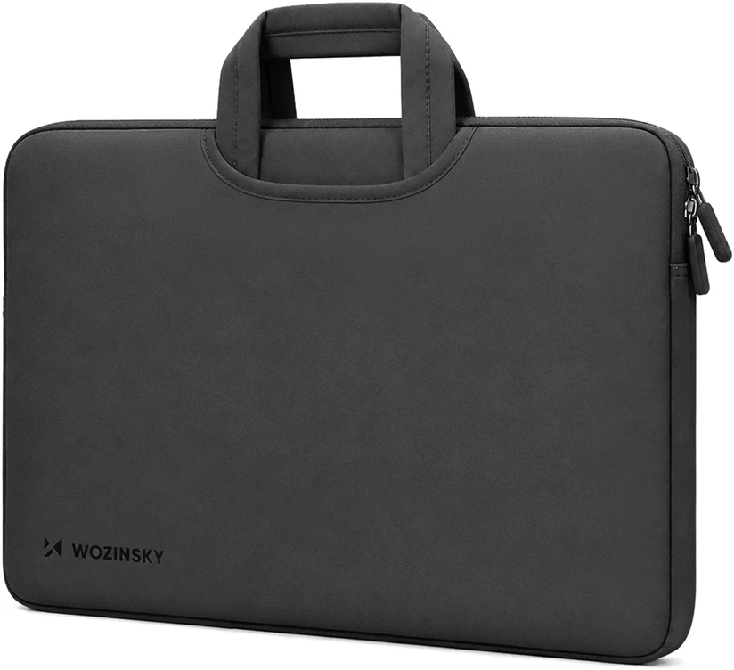 Wozinsky WNT-15B 15.6" Nešiojamas kompiuteris Bag with Retractable Neoprene Handle - Juodas
