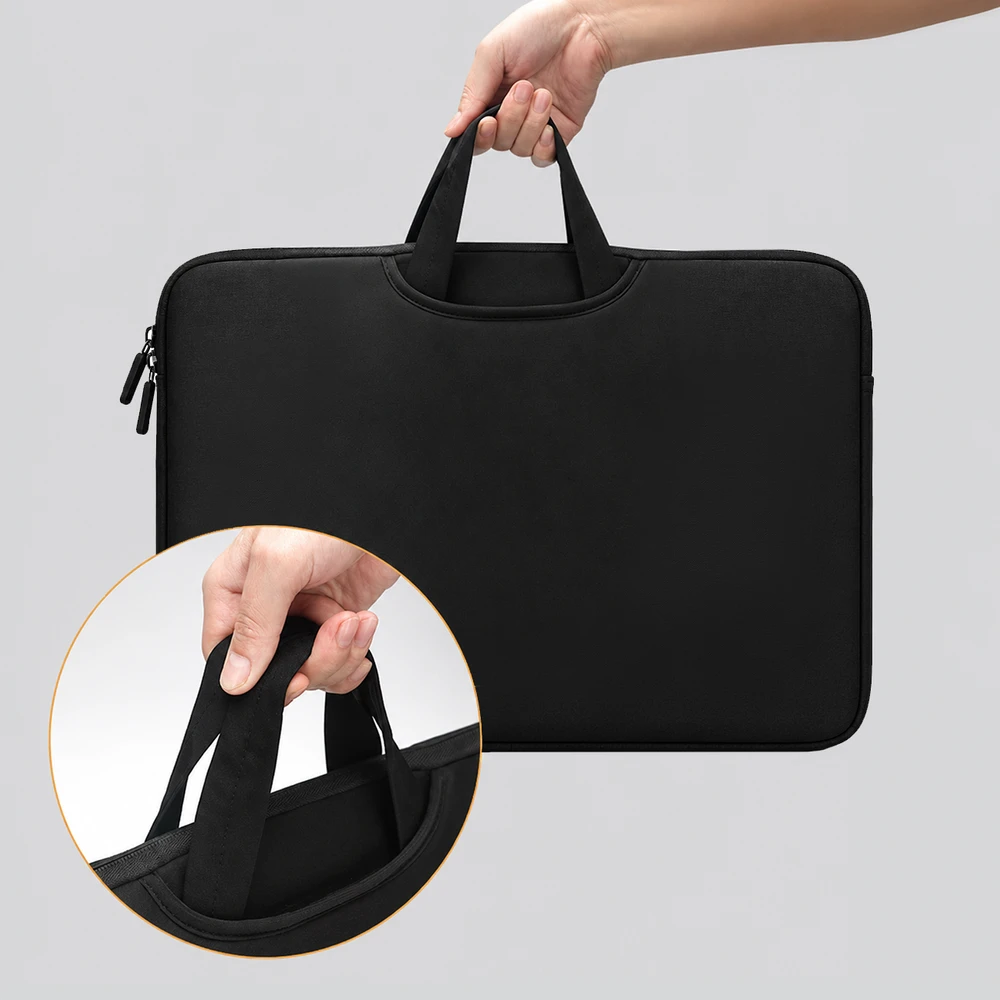 Wozinsky WNT-17B 17.3" Nešiojamas kompiuteris Bag with Retractable Neoprene Handle - Juodas