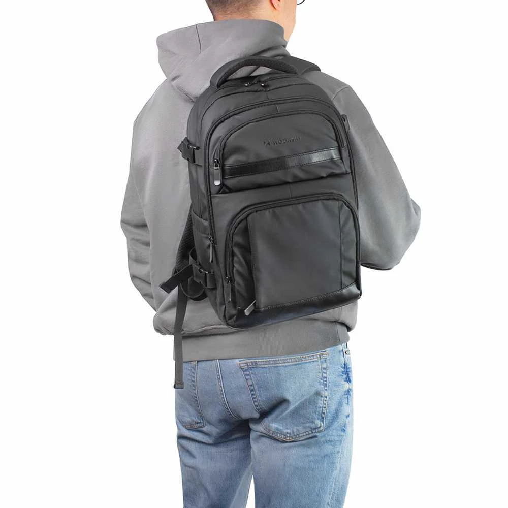 Wozinsky WPW-20L Backpack with Nešiojamas kompiuteris Pocket for 15" Travel 40x20x25 cm for Hand Luggage - Juodas