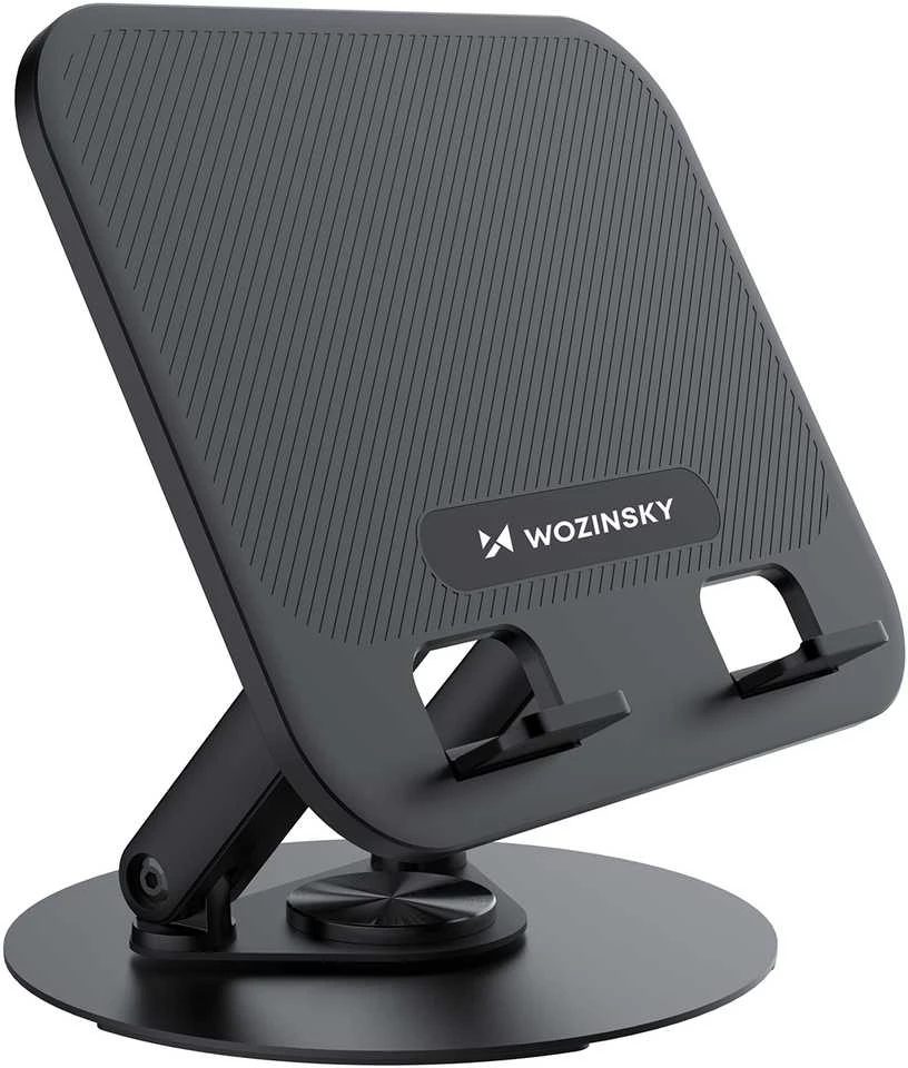 Wozinsky WRS-K75 pasukamas nešiojamojo ir planšetinio kompiuterio stovas - juodas