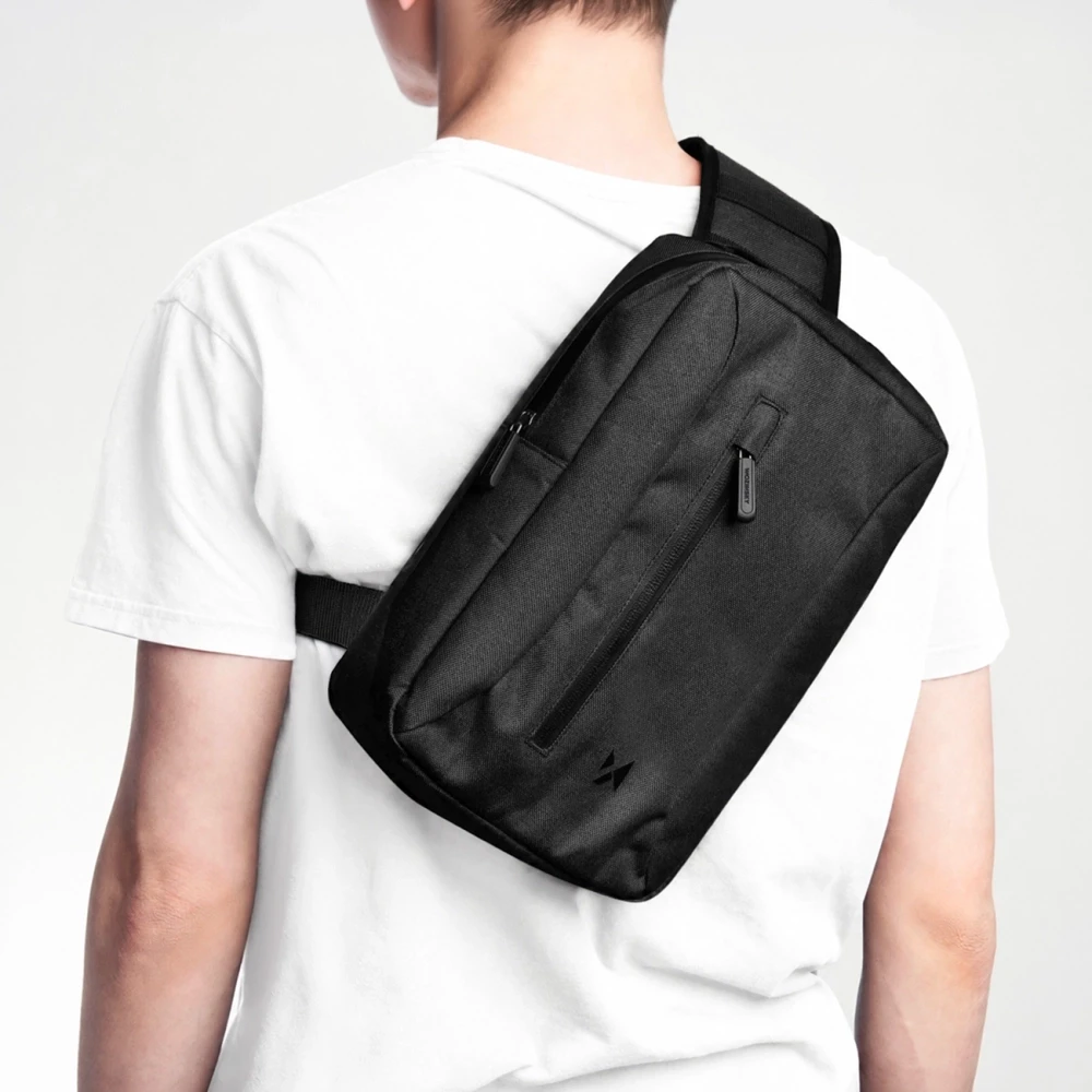 Wozinsky bicycle bag for handlebars – pilkos spalvos