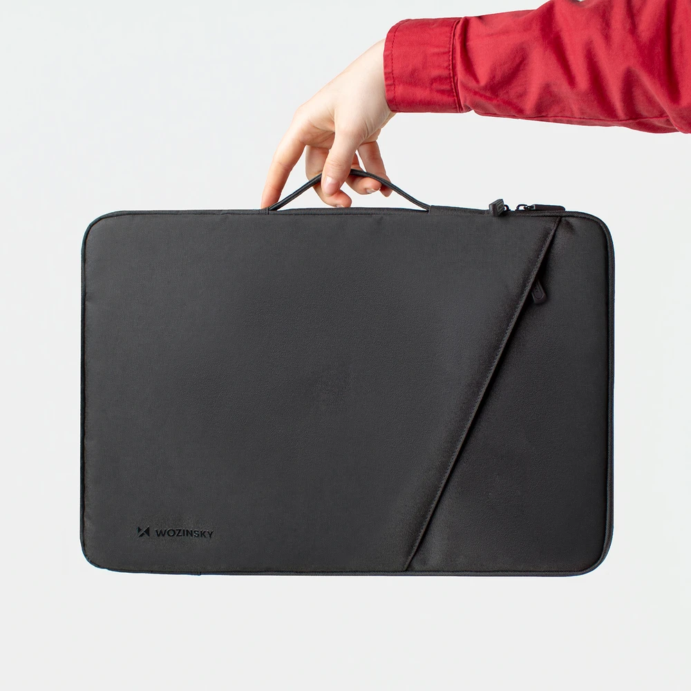 Wozinsky WTNP-17B 17" Nešiojamas kompiuteris Bag with Retractable Handle - Juodas