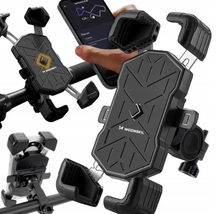 Wozinsky WUD-01B Handlebar Phone Holder for Bike - Juodas