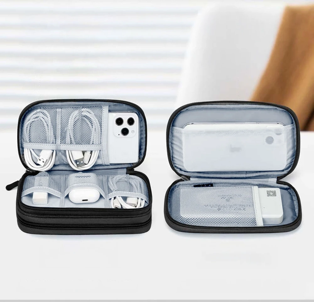 Wozinsky WUO-M1 Universal Cable & Electronics Organizer 1.1L - Juodas