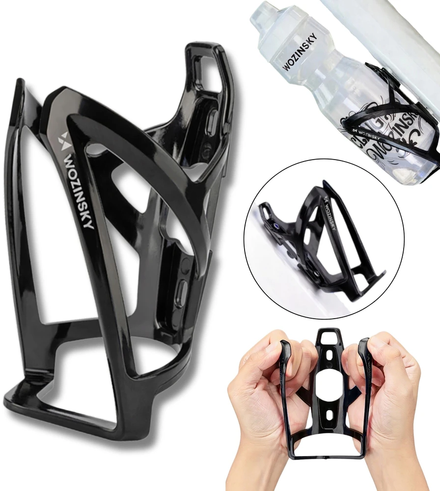 Wozinsky WUR-01B Bike Bottle Holder Basket - Juodas