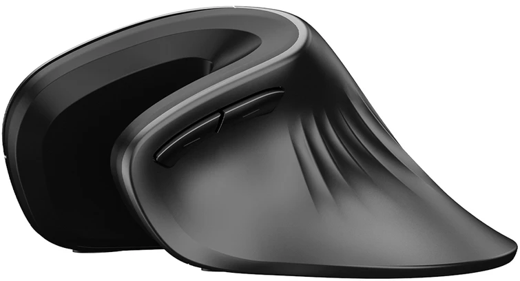 Wozinsky WWM-1076 belaidė vertikali ergonominė pelė 3600 DPI - Juodas