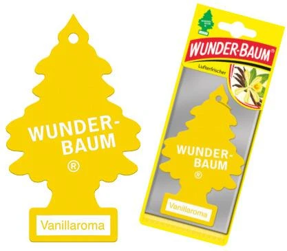 Automobilių oro gaiviklis Wunder-Baum Vanillaroma