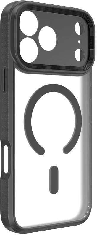 Dėklas X-ONE Dropguard 2S compatible with MagSafe for iPhone 18 Pro / 17 Pro juodas frost matte