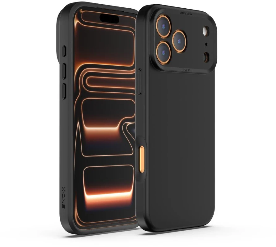 Dėklas X-ONE Dropguard 3S Shock Dominator compatible with MagSafe for iPhone 18 Pro / 17 Pro juodas