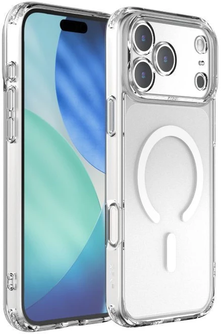 Dėklas X-ONE Dropguard Clear compatible with MagSafe for iPhone 18 Pro Max / 17 Pro Max transparent