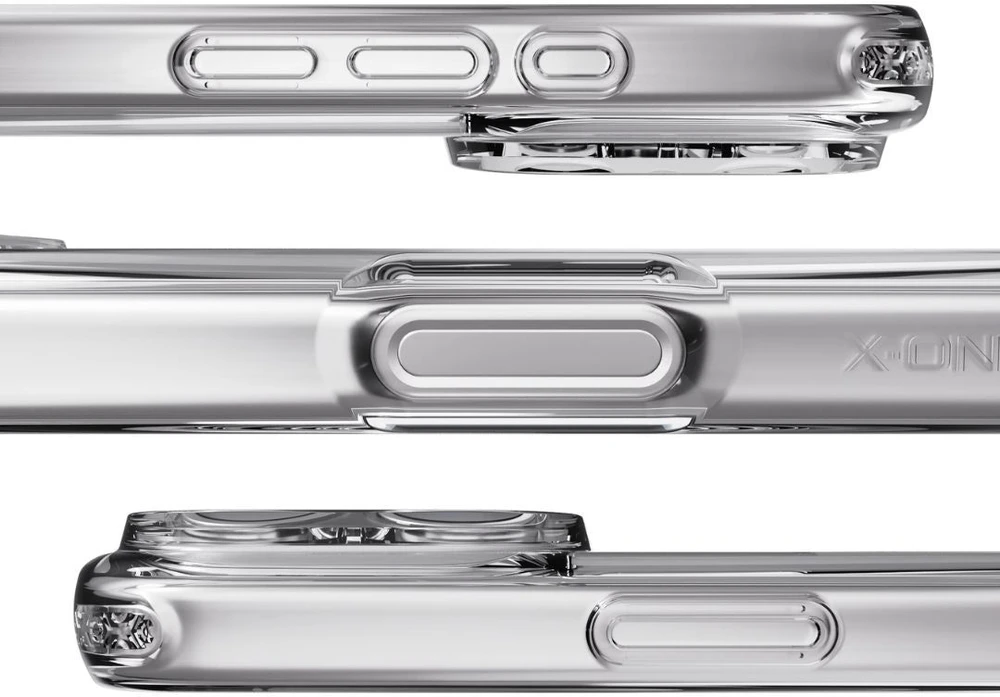 Dėklas X-ONE Dropguard Clear compatible with MagSafe for iPhone 18 Pro Max / 17 Pro Max transparent