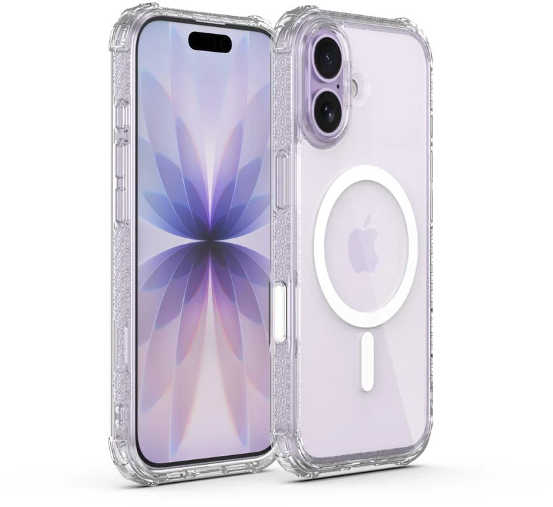 Dėklas X-ONE Dropguard Pro compatible with MagSafe for iPhone 17 transparent