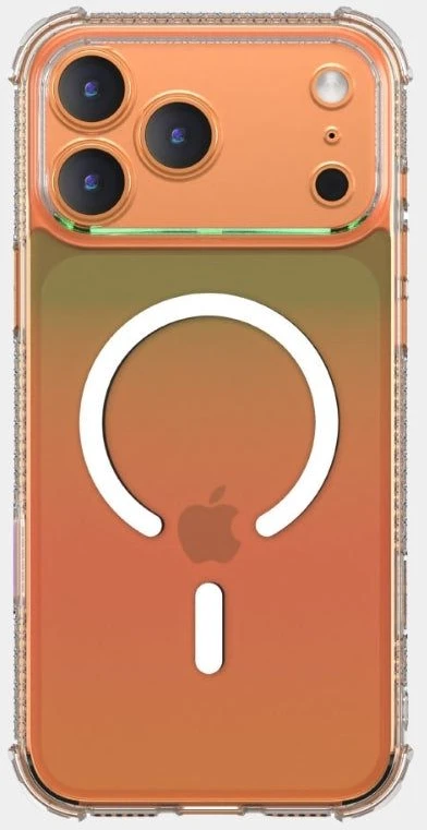 Dėklas X-ONE Dropguard Pro compatible with MagSafe for iPhone 18 Pro Max / 17 Pro Max hologram