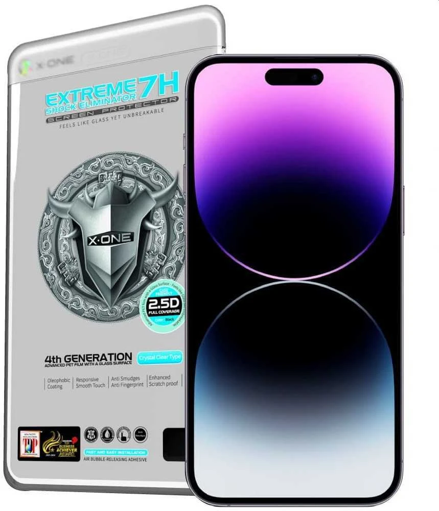 X-ONE Extreme Shock Eliminator 4 gen. - skirtas iPhone 14 Pro Max/15 Plus