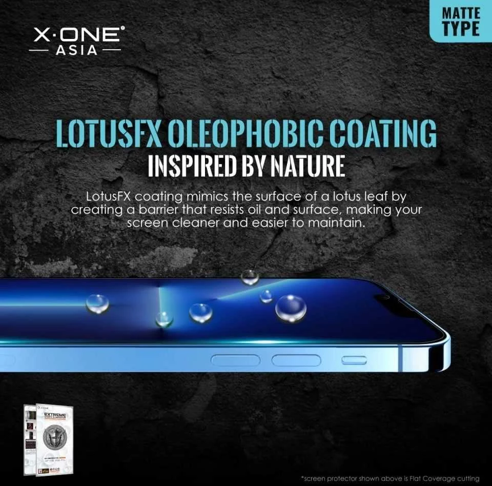 X-ONE Extreme Shock Eliminator 4 gen. (Matte serija) – skirta iPhone 13 Pro Max/14 Plus
