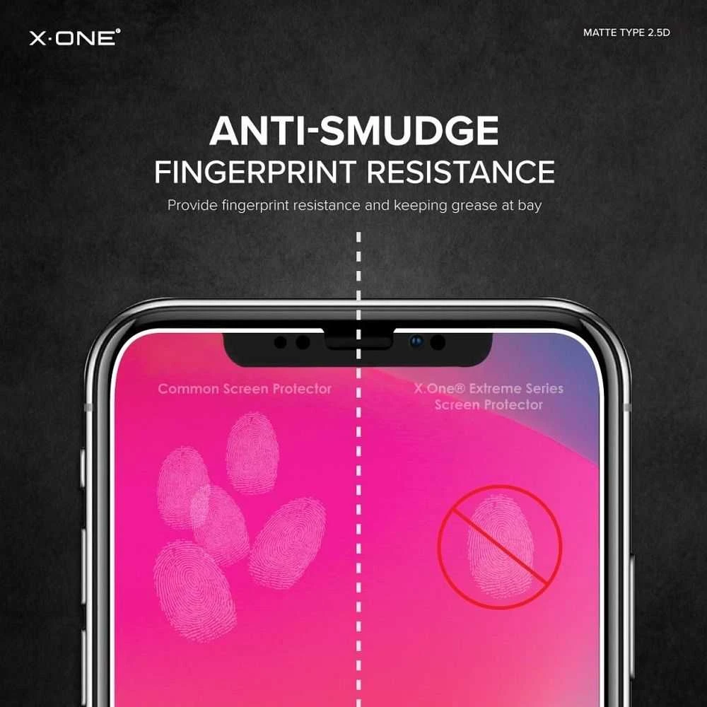 X-ONE Full Cover Extra Strong Crystal Clear - for iPhone 16 Pro / 17 / 17 Pro / 18 / 18 Pro tempered glass 9H