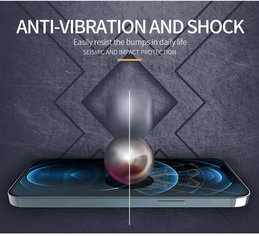 X-ONE 2.5D pilnas dėklas SAPPHIRE – skirtas iPhone 15 Pro
