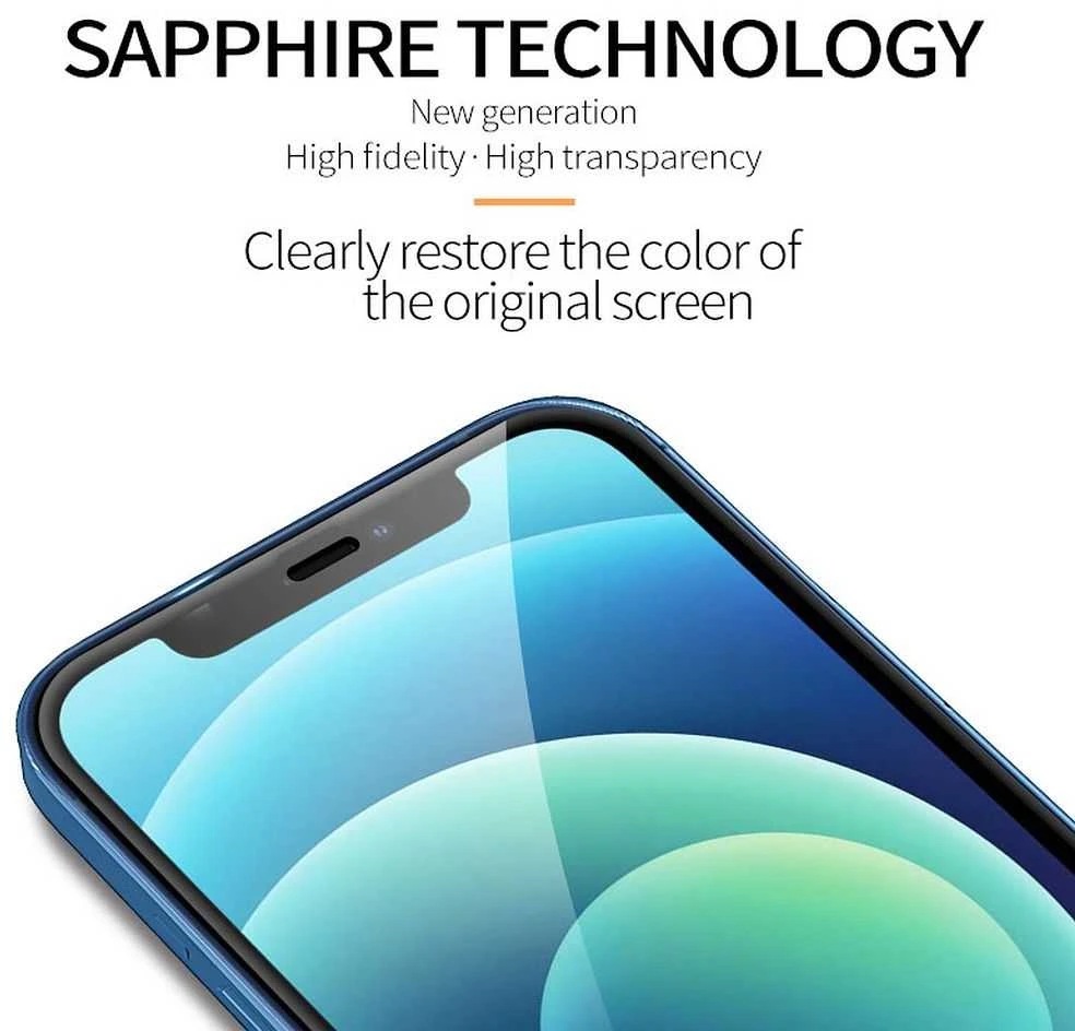 X-One Grūdintas stiklas X-ONE Sapphire Glass Extra Hard - do iPhone 15 Pro Max