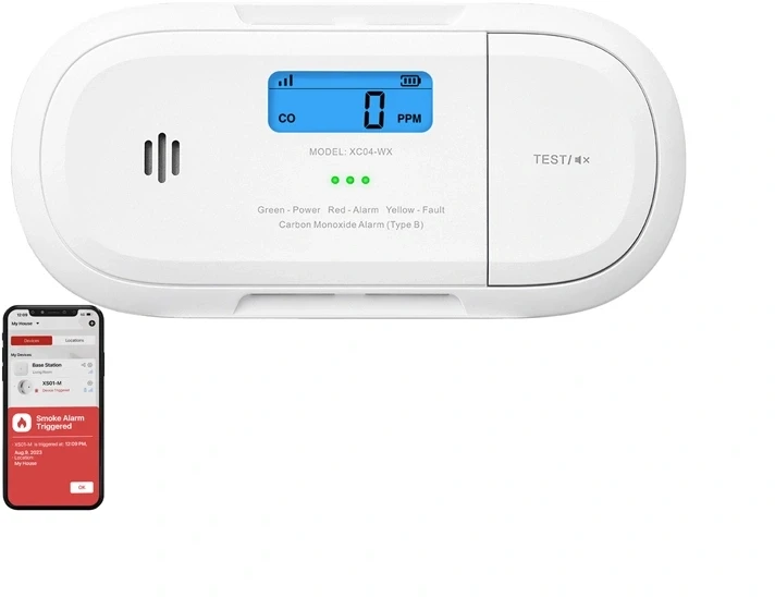 Autonominis CO smalki jutiklis X-Sense XC04-WX Wi-Fi