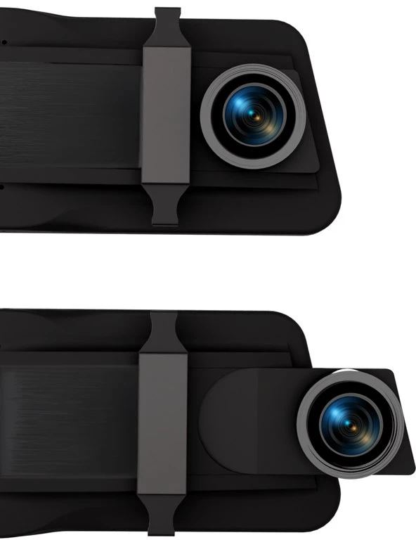 XBLITZ REFLEX 4K aukščiausios kokybės 4K HDR vaizdo registratorius su galinio vaizdo kamera, „Wi-Fi“ ir GPS
