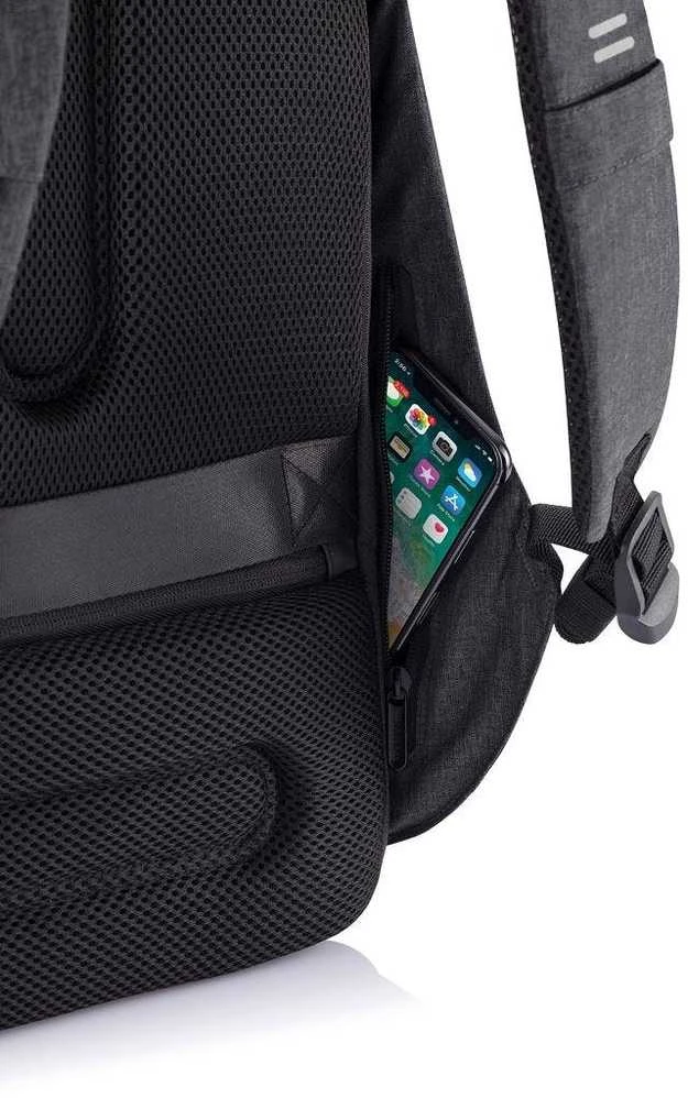 Kuprinė su apsauga nuo vagių XD Design  Bobby Hero XL, Juodos spalvos