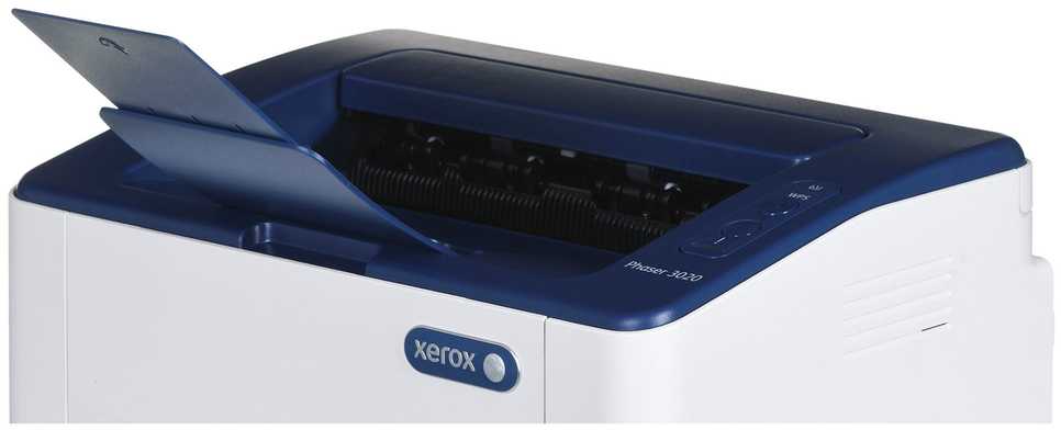 Spausdintuvas „Xerox Phaser 3020BI“, A4, mono lazeris, 20 ppm, 15 000 per mėnesį, 128 Mb, 8,5 sek., 150 lapų, USB 2.0, „WiFi“