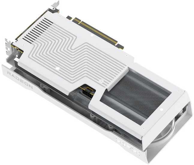 Vaizdo plokštė XFX Radeon RX 9060 XT Swift Baltas trijų ventiliatorių 16GB OC