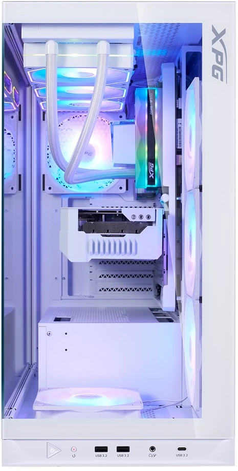 XPG (ADATA) XPG INVADER X BTF MID-TOWER-CASE Baltas