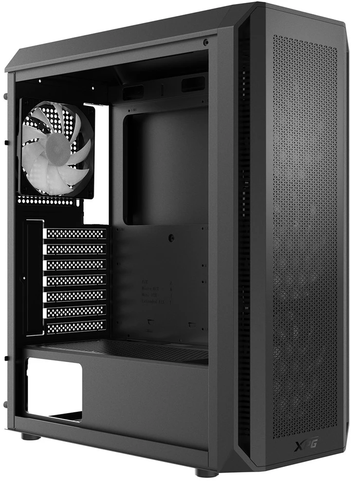 XPG (ADATA) XPG VALOR AIR PLUS MID-TOWER-Case Juodas