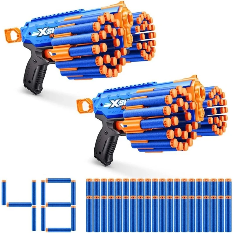 XSHOT INSANITY DOUBLE MANIC TOY BLASTER