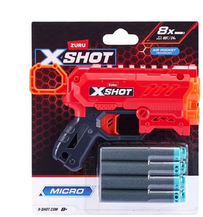 XShot Žaislinis šautuvas su kulkomis X-Shot Micro 2.0 36726TQ1