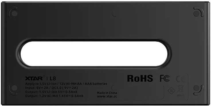 Xtar Baterija charger AA/AAA 1,5 V i 1,2V, smart - 8 slots