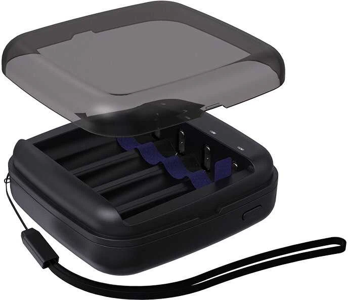 Xtar Ni-MH ir 1,5V Li-ion AA/AAA akumuliatorių įkroviklis su Powerbank funkcija BC4