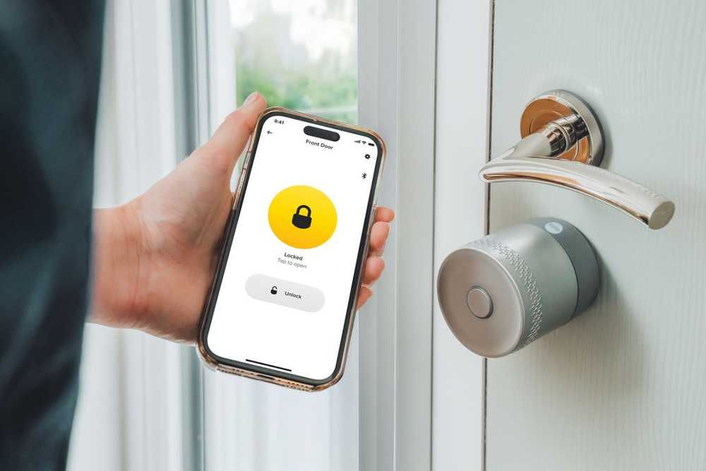Yale Linus Smart Lock L2 Lite - išmanioji durų spyna Juodas