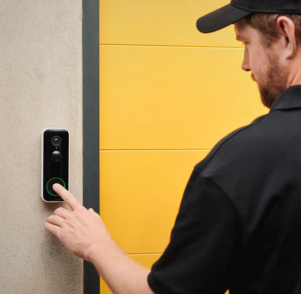 Yale SV-VDB-1A-W doorbell chime Juodas, Baltas