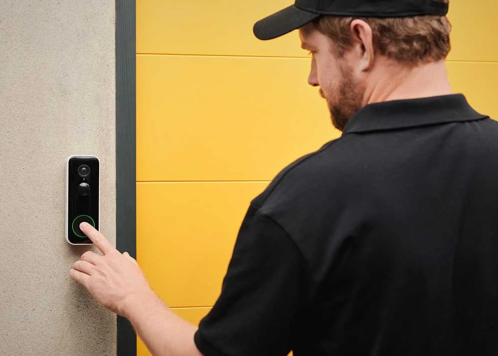 Yale SV-VDB-1A-W doorbell chime Juodas, Baltas